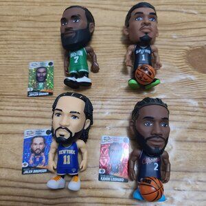 NBA Ballerz Zuru mini figures lot (X4) AS IS